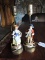 Pair of Antique Porcelain Lamps - Appear to be in Good Condition