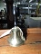 Antique School Master's Bell / with Clapper - Functional / 9