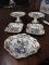 5-Piece Set of Serving China / BOOTHS Silcon China -England -- The Pompadour