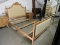 Formal Full-Size Bed Set - Headboard, Footboard, Sides & Middle Brace - Excellent Condition