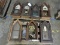 Lot of 7 Similar Mantle Clocks - all in need of restoration - Labeled as made in various states