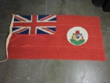 Bermuda Flag with Nautical Hooks / 50