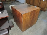 Large Wood Cube - Side Table ???  24