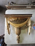 Ornate Gilded Shelf / Apears Complete in Very Good Condition