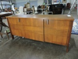 Mid-Century Credenza / Sideboard - Original, Wood Construction - Excellent Condition - 72