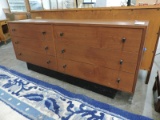 Mid-Century Modern 6-Drawer Dresser / Credenza -- 63