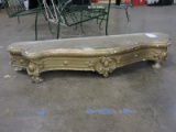 Ornate Wooden Mantle-Top or Foyer Table without legs ???