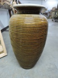 Large Faux Urn / Vase - was for a fountain, chipped in the back - still attractive - 24