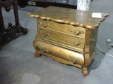 Gilded 3-Drawer Decorative Box / 19.5