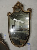 Vintage Formal Shield Style Mirror / 49