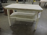 2-Level Wooden Side Table -- 29