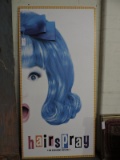 HAIRSPRAY - The Broadway Musical / Giant Theatrical Poster / 8 Feet Tall