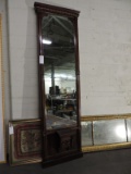 Huge Antique Hall / Foyer / Entry Mirror -- Apprx 120 Year Old / 99