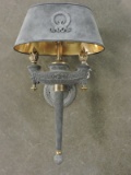 Electrified FORMAL WALL SCONCE - in Excellent Condition / 24