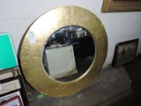 Large Circular Mirror - Vintage - 45.5