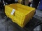 Lot of 3 Yellow ABS Plastic Commercial Packing Bins