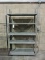 Steel 5-Shelf Rack / Adjustable / 48.5