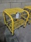 Industrial 2-Step Steel Step-Stool / Rolling with Pressure Brake - by ULINE