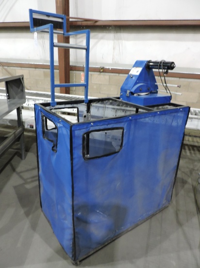 Rolling Bin / Hopper -- 48" X 25" X 46" Tall / Machine NOT Included