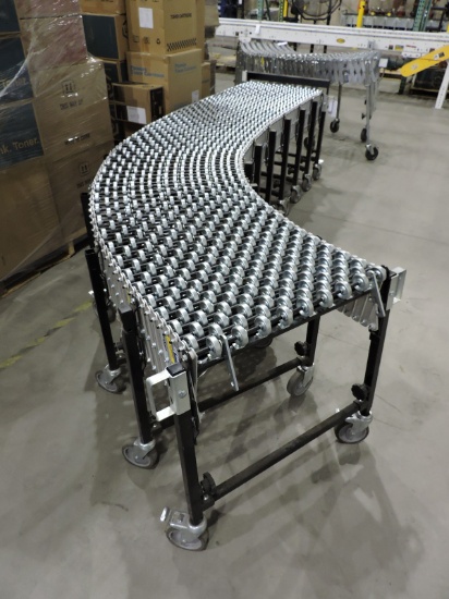 BESTFLEX 200 GRAVITY Modular Folding Conveyor System on Rollers