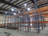 6-Sections of Pallet Rack / 19 Shelves -- 7 Uprights 42