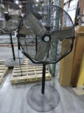 Commercial Grade Adjustable Height WAREHOUSE FAN / Free-Standing / 32