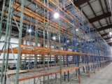 5-Sections of Pallet Rack / 20 Shelves -- 6 Uprights 42