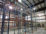 5-Sections of Pallet Rack / 10 Shelves -- 6 Uprights 42