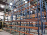 4-Sections of Pallet Rack / 16 Shelves -- 5 Uprights 42