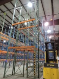 Single Section of Pallet Rack with 2-Shelves / 2 Uprights 28' Tall X 42