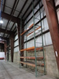 Single Section of Pallet Rack with 4-Shelves / 2 Uprights 28' Tall X 42