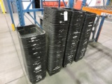 Warehouse Plastic Order-Picking Pans / 4 Stacks (Over 300)