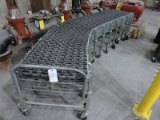 NESTAFLEX 226 Modular Folding Conveyor System on Rollers - by FHM Conveyors