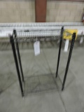 Small 2-Level Wire Rack / Black / 24