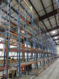 7-Sections of Pallet Rack / 23 Shelves -- 8 Uprights 42