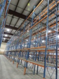 7-Sections of Pallet Rack / 28 Shelves -- 8 Uprights 42