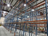 7-Sections of Pallet Rack / 21 Shelves -- 8 Uprights 42