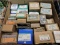 Variety of Assorted Steel Zinc & Blued Wood Screws -- Apprx 26 Boxes