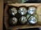 Box of 6 Medium-Sized Ball Bearings -- NEW / Vintage