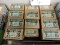 12 Boxes of FLAT HEAD WOOD SCREWS - Zinc Plated - Most Boxes Full / New