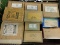 10 Boxes of VARIOUS FLAT HEAD WOOD SCREWS - Most Boxes Full / New