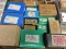 17 Boxes of VARIOUS FLAT HEAD WOOD SCREWS - Most Boxes Full / New