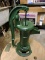 Green Water Pump * Hand operated . . As In YOU pump