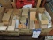 Small multi boxed assortment of BRASS screws – 5 boxes total