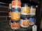 Assortment of paints, varnishes, stains, etc.
