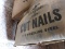 50 Lb. Box of 7 Penny CUT nails