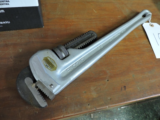 RIDGID 818 Aluminum Heavy Duty Pipe Wrench - 16" - Brand NEW