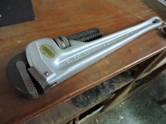 RIDGID 818 Aluminum Heavy Duty Pipe Wrench - 16" - Brand NEW