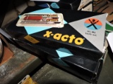 3 Vintage X-ACTO #5081 Knife Sets -- Old New Stock / Original Box