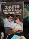 X-ACTO Relief Plaque Carving Set #5101 / One Set / New in Box - Vintage